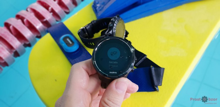 Тест пульса в часах Suunto 9 Baro  - плавание в бассейне против Fenix 5X + HRM-SWIM