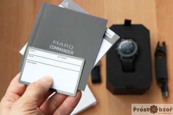 Распаковка тактических часов MARQ Commander - шаг 3