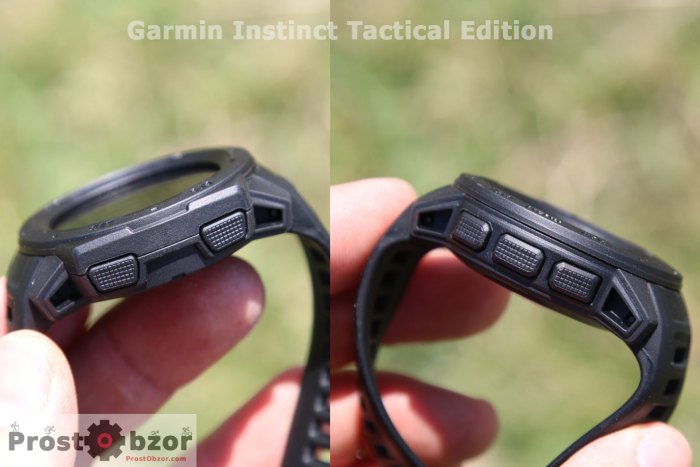Боковые кнопки Instinct Tactical Edition
