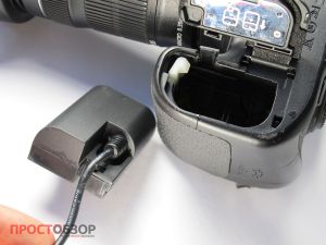 Камера Canon 70D и переходник на 220В - Canon ACK-E6 AC
