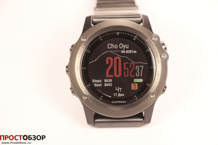 Циферблат Fenix 3 - Altitude8k (light) детальная информация