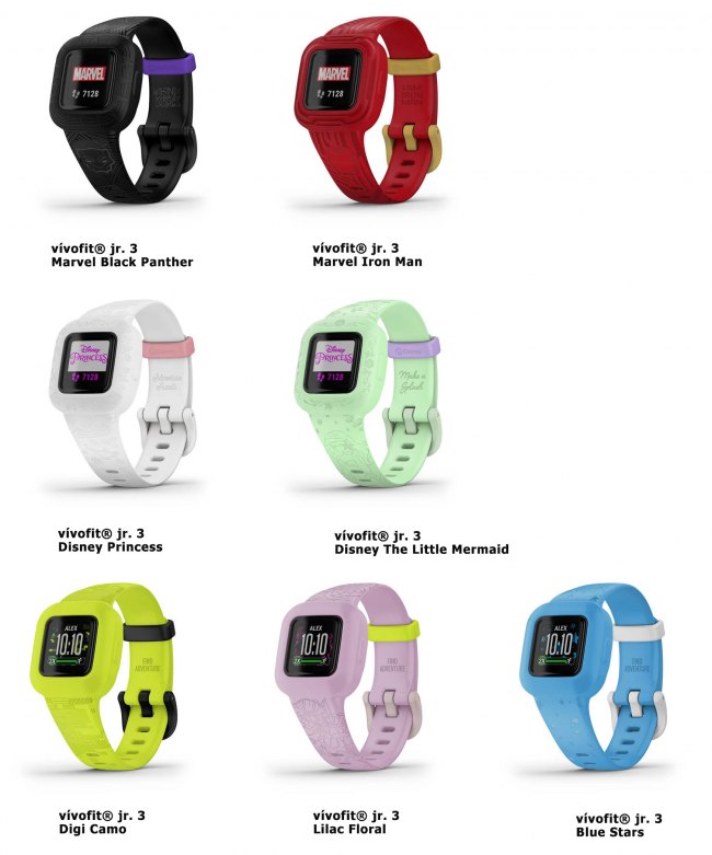Garmin-vivofit-3-jr-colors