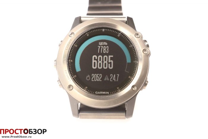 Garmin Fenix 3 - виджет - трекер активности