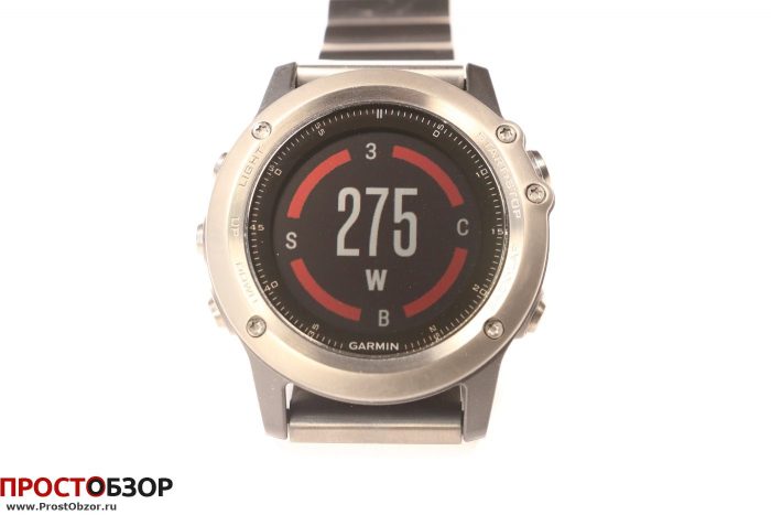 Garmin Fenix 3 - виджет - компас