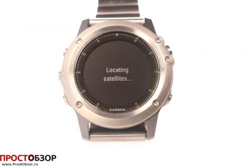 Garmin Fenix 3 - виджет PositionPlus поиск спутников