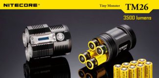 Монстр среди фонариков — Nitecore TM26 QUADRAY Монстр среди фонариков – Nitecore TM26 QUADRAY