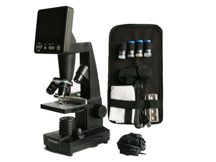 Обзор электронного LCD микроскопа Bresser Biolux LCD 40x-1600x