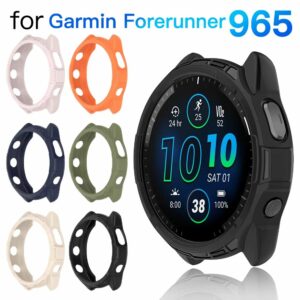 Бампер - защита для корпуса часов Garmin Forerunner 965