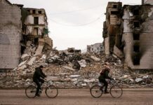 100 дней войны — Украина держит оборону Развалины дома в Бородянке