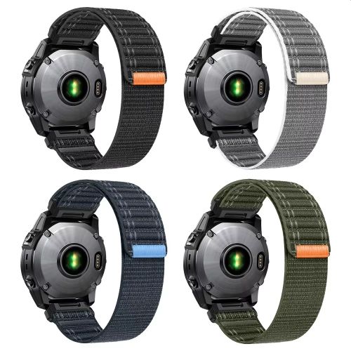 Нейлоновый ремешок на застежках ( easyFit / QuickFit) для часов Garmin Enduro 3, Enduro 2, Enduro 2