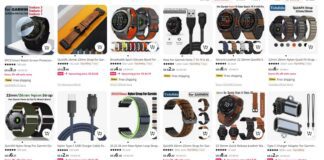 Аксессуары для часов Garmin Enduro 3, Enduro 2, Enduro из каталога AliExpress Дополнительные аксессуары для часов Garmin Enduro 3, 2 - защита стекла, ремни, браслеты, зарядки, бамперы.